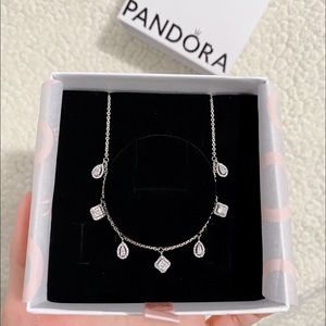 Authentic Pandora Geometric Shapes Necklace 💎
